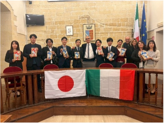イタリア プーリア州での研修の様子